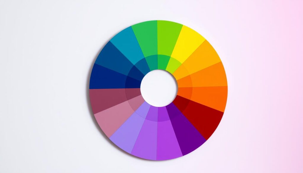 Color theory wheel