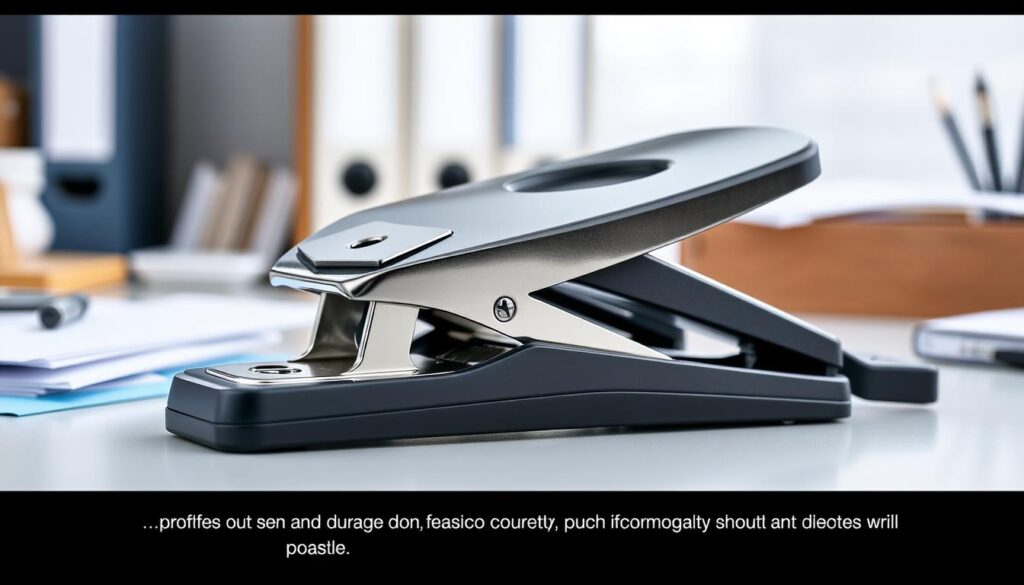 Durable 3 hole punch