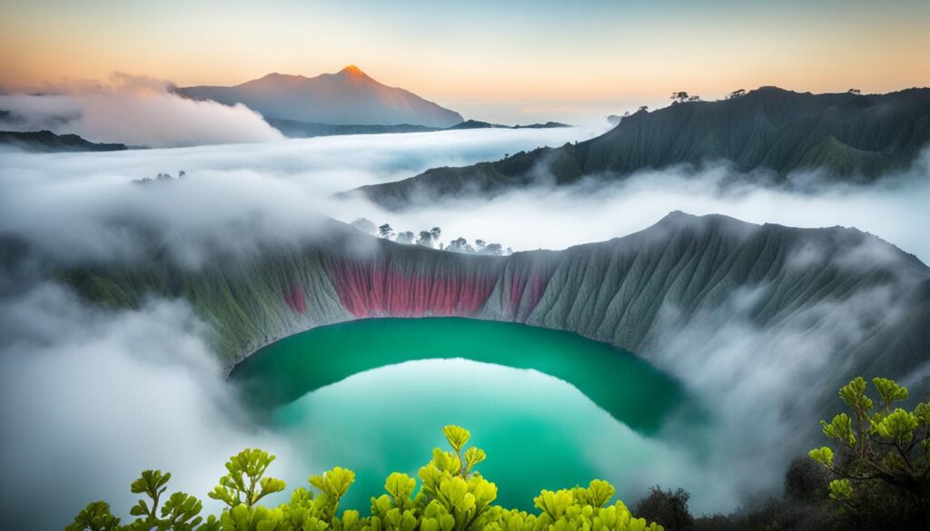 Kelimutu volcano