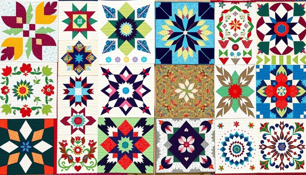 Popular quilting patterns and quilt blocks