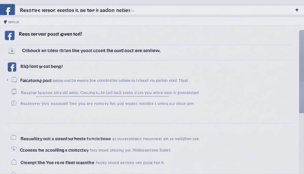 restoring hidden posts using facebook activity log