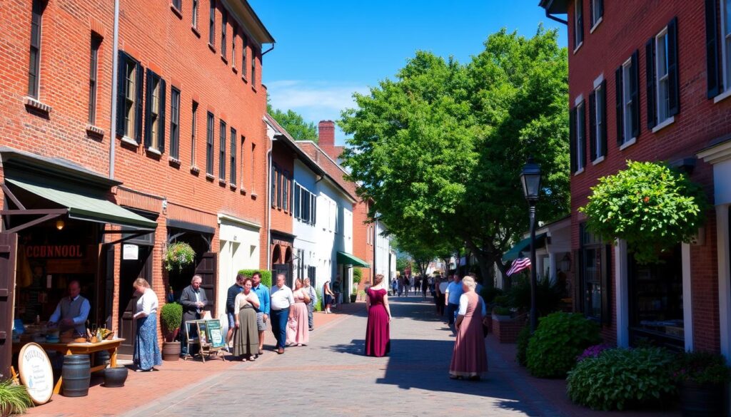 Colonial Williamsburg living museum