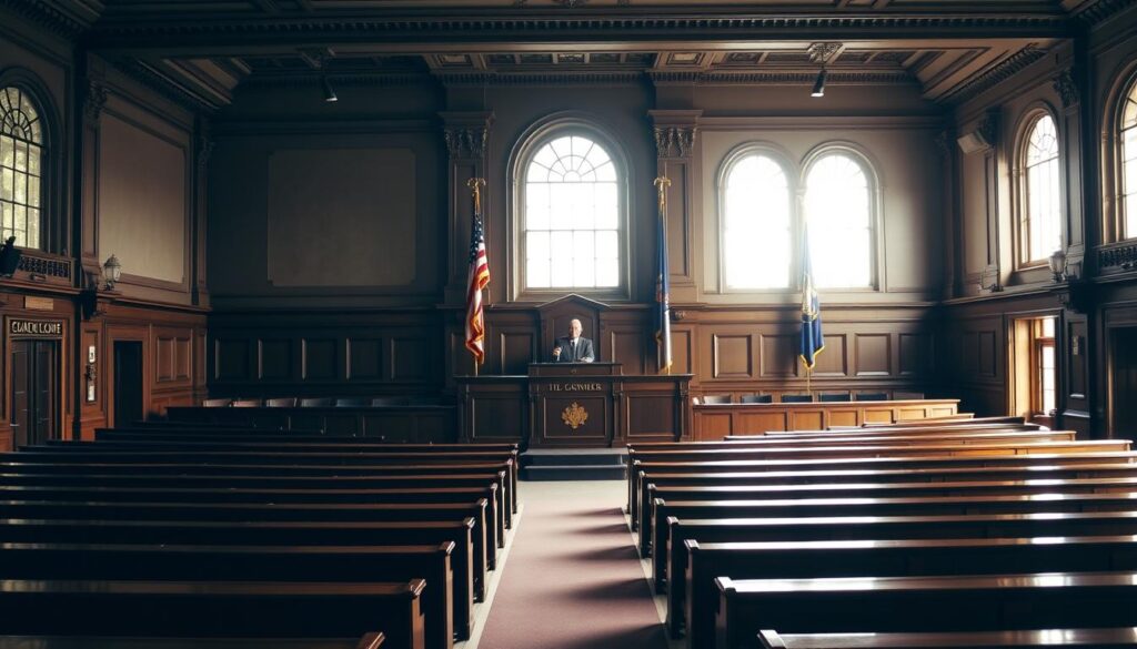 St. Louis County courtroom