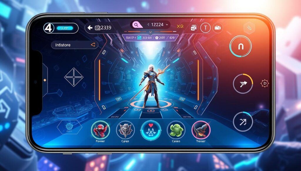 app UI/UX in gaming app design