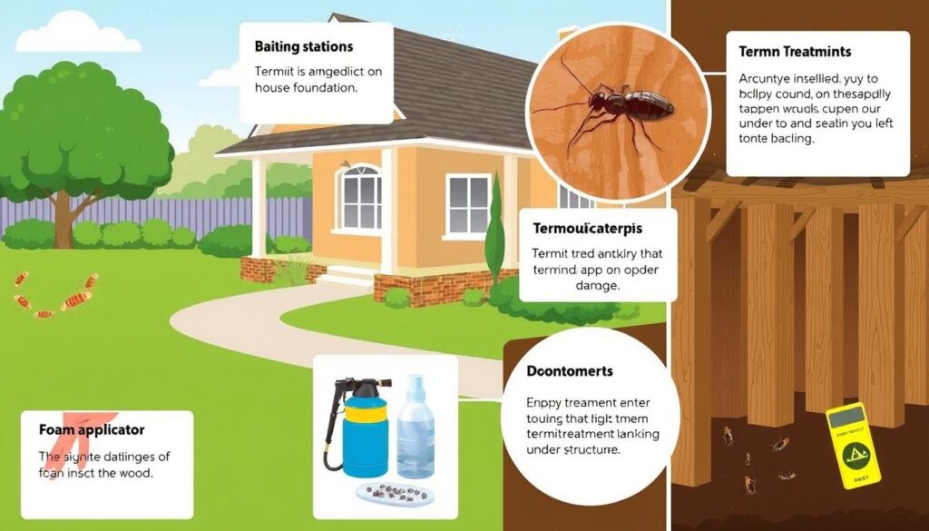 termites treatment procedures