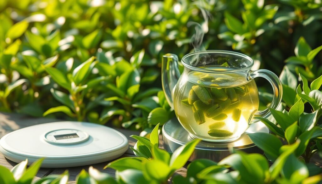 weight loss with green tea