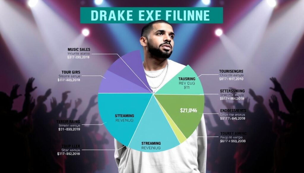 Drake annual earnings breakdown