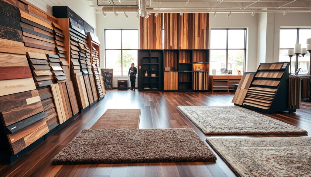 Various flooring options available in Fort Worth