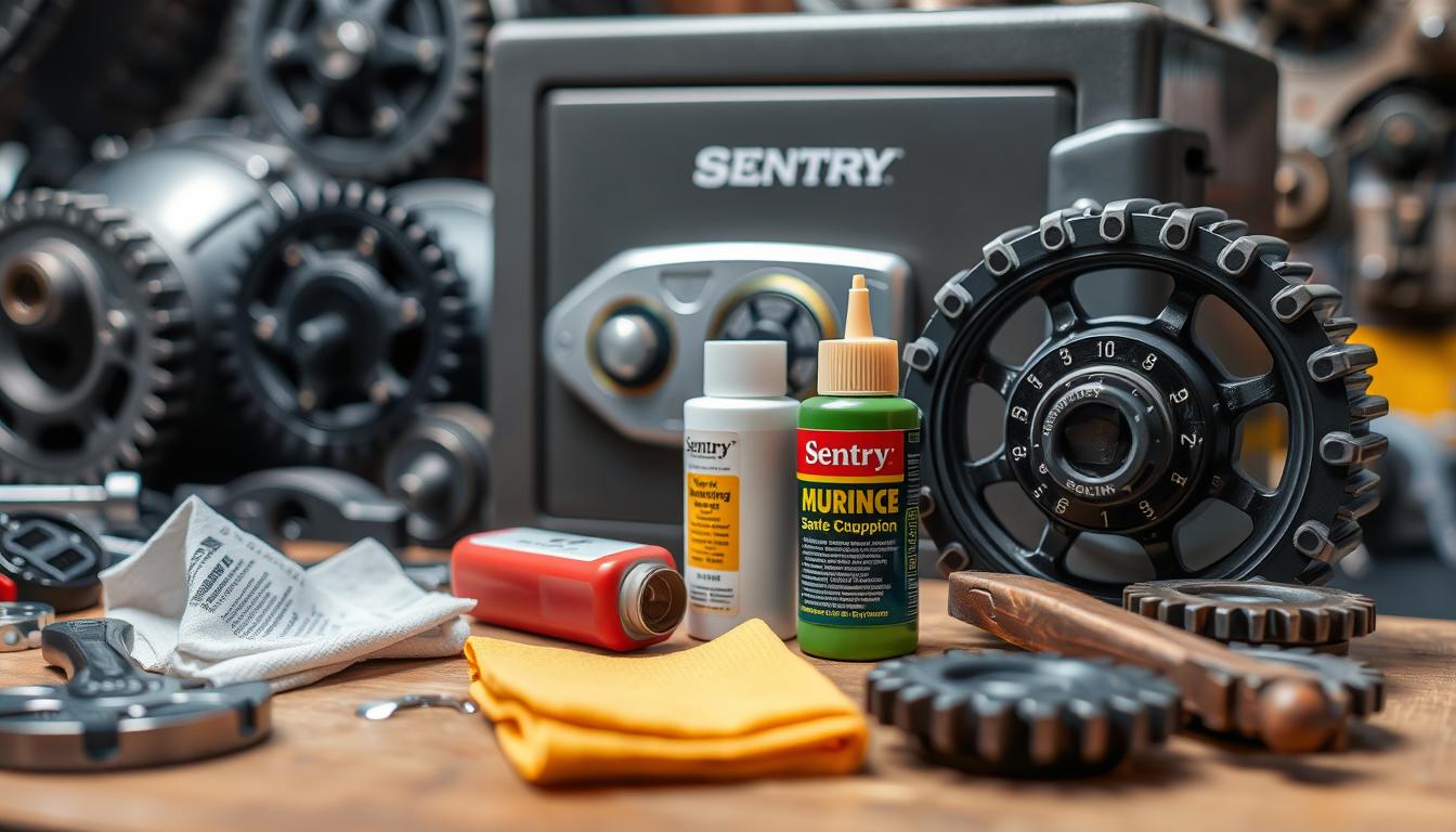 sentry safe how to open